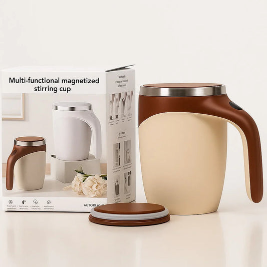 Tasse Auto-Mélangeante : Le gadget malin pour vos pauses café - La Fabrique à Malices